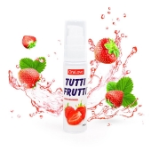 Гель-смазка Tutti-frutti с земляничным вкусом - 30 гр. - Биоритм - купить с доставкой в Балаково