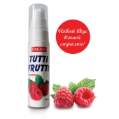 Гель-смазка Tutti-frutti с малиновым вкусом - 30 гр. - Биоритм - купить с доставкой в Балаково