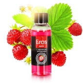 Массажное масло Eros fantasy с ароматом земляники - 50 мл. - Биоритм - купить с доставкой в Балаково