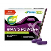 Возбуждающее средство для мужчин Mans Power plus - 10 капсул (0,35 гр.) +1 в подарок - SuperCaps - купить с доставкой в Балаково