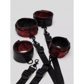 Изысканный набор фиксаций на кровати Reversible Under Mattress Restraint Set - Fifty Shades of Grey - купить с доставкой в Балаково