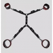 Изысканный набор фиксаций на кровати Reversible Under Mattress Restraint Set - Fifty Shades of Grey - купить с доставкой в Балаково