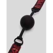 Кляп-шар на двусторонних ремешках Reversible Silicone Ball Gag - Fifty Shades of Grey - купить с доставкой в Балаково