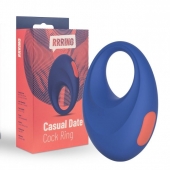 Синее эрекционное кольцо RRRING Casual Date Cock Ring - FeelzToys - в Балаково купить с доставкой