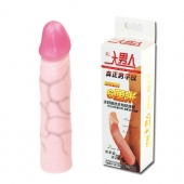 Удлиняющая насадка на пенис Deep Love - 21,5 см. - Baile - в Балаково купить с доставкой