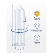 Презервативы MY.SIZE размер 53 - 10 шт. - My.Size - купить с доставкой в Балаково