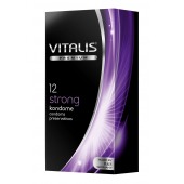 Презервативы с утолщённой стенкой VITALIS PREMIUM strong - 12 шт. - Vitalis - купить с доставкой в Балаково