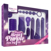 Эротический набор Toy Joy Mega Purple - Toy Joy - купить с доставкой в Балаково