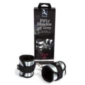 Серо-черные наручники Totally His - Fifty Shades of Grey - купить с доставкой в Балаково