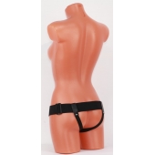 Универсальные черные трусики для страпона - БДСМ Арсенал - купить с доставкой в Балаково