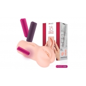 Телесный вибромастурбатор-вагина Dream Auto - KOKOS - в Балаково купить с доставкой