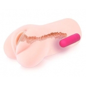 Телесный вибромастурбатор-вагина Sandara Auto - KOKOS - в Балаково купить с доставкой