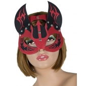 Маска дьяволицы с рожками - LOVETOY (А-Полимер) - купить с доставкой в Балаково