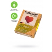 Экологически чистые презервативы Masculan Organic - 3 шт. - Masculan - купить с доставкой в Балаково