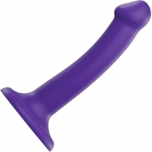 Фиолетовый фаллоимитатор-насадка Strap-On-Me Dildo Dual Density size S - 17 см. - Strap-on-me - купить с доставкой в Балаково