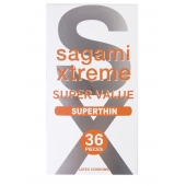 Ультратонкие презервативы Sagami Xtreme Superthin - 36 шт. - Sagami - купить с доставкой в Балаково