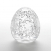 Мастурбатор-яйцо Keith Haring EGG DANCE - Tenga - в Балаково купить с доставкой
