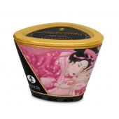 Массажная свеча Rose Petals с ароматом розы - 170 мл. - Shunga - купить с доставкой в Балаково
