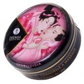 Массажная свеча Rose Petals с ароматом розы - 30 мл. - Shunga - купить с доставкой в Балаково