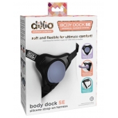 Черные трусики для страпона Body Dock SE на регулируемых ремнях - Pipedream - купить с доставкой в Балаково