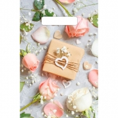 Полиэтиленовый пакет  Подарочек  с вырубной усиленной ручкой - 20 х 30 см. - Сима-Ленд - купить с доставкой в Балаково