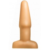 Телесная анальная пробка - 14 см. - LOVETOY (А-Полимер)
