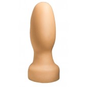 Телесная пробка с овальным стволом - 11,5 см. - LOVETOY (А-Полимер)