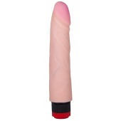 Вибратор с большой розовой головкой ART-Style №1 - 21 см. - Art-Style