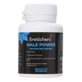 Капсулы для мужчин Erotichard male power - 20 капсул (0,370 гр.) - Erotic Hard - купить с доставкой в Балаково