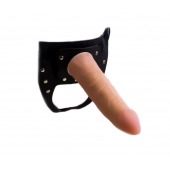 Страпон Харнесс из трусиков и насадки-фаллоса - 17,5 см. - LOVETOY (А-Полимер) - купить с доставкой в Балаково