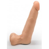 Фаллоимитатор телесного цвета на трусиках с плугом - 16,5 см. - LOVETOY (А-Полимер) - купить с доставкой в Балаково