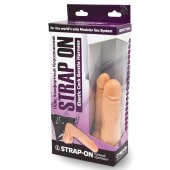 Двойной фаллоимитатор на трусиках с плугом - 15 см. - LOVETOY (А-Полимер) - купить с доставкой в Балаково