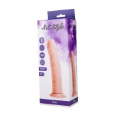 Фаллоимитатор с венками ART-Style №31 на присоске - 20,5 см. - Art-Style