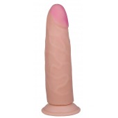 Фаллоимитатор на присоске из неоскин - 17 см. - LOVETOY (А-Полимер)