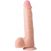 Рельефный фаллоимитатор из неоскин - 22,5 см. - LOVETOY (А-Полимер)