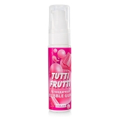 Интимный гель на водной основе Tutti-Frutti Bubble Gum - 30 гр. - Биоритм - купить с доставкой в Балаково