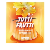 Пробник гель-смазки Tutti-frutti со вкусом ванильного пудинга - 4 гр. - Биоритм - купить с доставкой в Балаково