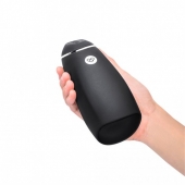 Черный перезаряжаемый мастурбатор для мужчин Pink Vibe - Pink Vibe - в Балаково купить с доставкой