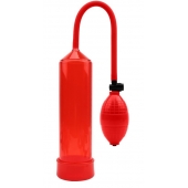 Красная вакуумная помпа для мужчин MAX VERSION - Chisa - в Балаково купить с доставкой