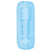 Голубой текстурированный мастурбатор Palm Stroker No.5 - Chisa - в Балаково купить с доставкой