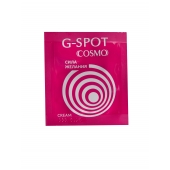 Стимулирующий интимный крем для женщин Cosmo G-spot - 2 гр. - Биоритм - купить с доставкой в Балаково
