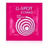 Стимулирующий интимный крем для женщин Cosmo G-spot - 2 гр. - Биоритм - купить с доставкой в Балаково