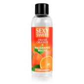 Массажное масло Sexy Sweet Fresh Orange с ароматом апельсина и феромонами - 75 мл. - Биоритм - купить с доставкой в Балаково