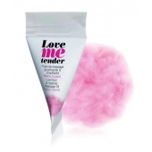 Съедобное согревающее массажное масло Love Me Tender Cotton Candy с ароматом сладкой ваты - 10 мл. - Love to Love - купить с доставкой в Балаково