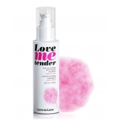 Съедобное согревающее массажное масло Love Me Tender Cotton Candy с ароматом сладкой ваты - 100 мл. - Love to Love - купить с доставкой в Балаково