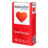 Презервативы Masculan Sensitive plus - 10 шт. - Masculan - купить с доставкой в Балаково
