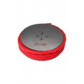 Красная веревка для шибари на катушке - 10 м. - Pecado - купить с доставкой в Балаково