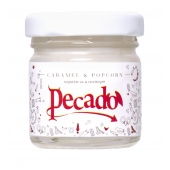 Массажная свеча Caramel   Popcorn - 35 мл. - Pecado - купить с доставкой в Балаково