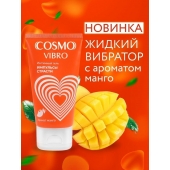 Возбуждающий интимный гель Cosmo Vibro с ароматом манго - 50 гр. - Биоритм - купить с доставкой в Балаково
