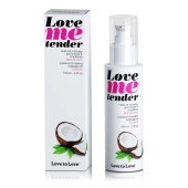 Съедобное согревающее массажное масло Love Me Tender Cocos с ароматом кокоса - 100 мл. - Love to Love - купить с доставкой в Балаково